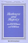 Meekness and Majesty SATB choral sheet music cover